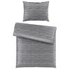 BETTWÄSCHE CARO Satin 140/200 cm  - Grau, KONVENTIONELL, Textil (140/200cm) - Novel