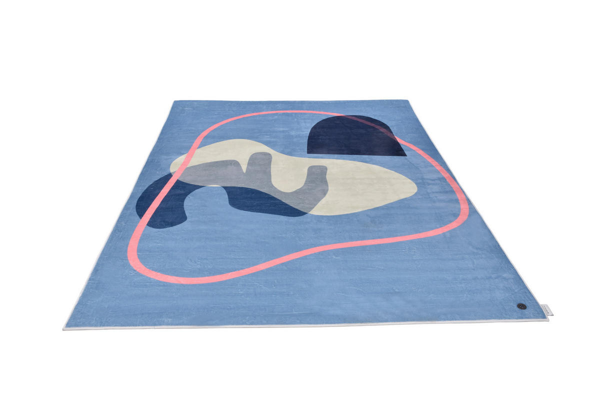 TKANI TEPIH 160/230 cm   višebojno, tamno plava  SHAPES - FIVE  - tamno plava/višebojno, Design, tekstil (160/230cm) - Tom Tailor