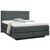 BOXSPRINGBETT 180/200 cm  in Anthrazit  - Anthrazit/Schwarz, Design, Holzwerkstoff/Kunststoff (180/200cm) - Beldomo - Sleep