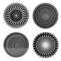 SET PODMETAČA ZA ČAŠE  papir, karton, pločasti materijal    - višebojna, Osnovno, papir/karton (1/23,5/11cm) - Kikkerland