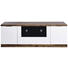 TV-ELEMENT 180/61,5/39 cm - Eichefarben/Alufarben, Design, Glas/Holzwerkstoff (180/61,5/39cm) TV-ELEMENT 180/61,5/39 cm - Eichefarben/Alufarben, Design, Glas/Holzwerkstoff (180/61,5/39cm)