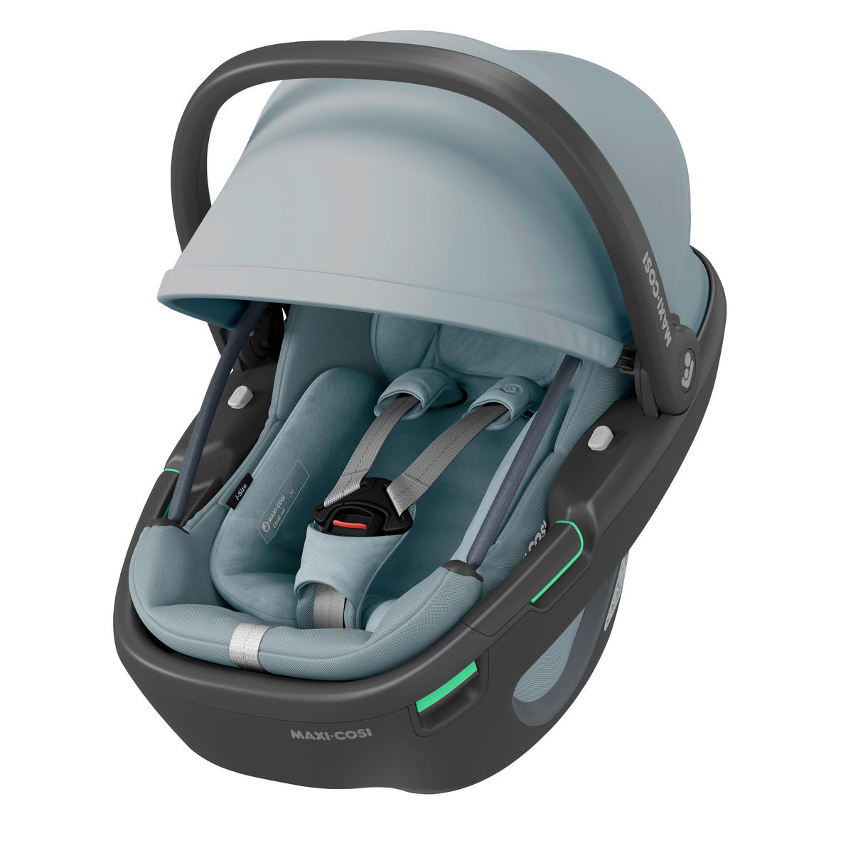 AUTO-SEDIŠTE ZA BEBE  Coral 360  - svetlosiva/crna, Osnovno, tekstil/metal (44/58/68cm) - Maxi-Cosi