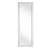 WANDSPIEGEL 50/150/3 cm    in rechteckig  - Weiß, LIFESTYLE, Glas/Holz (50/150/3cm) - Carryhome