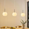 HÄNGELEUCHTE Leonie 110/20/150 cm   - Opal, Basics, Glas/Metall (110/20/150cm) - Novel