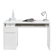 PISAĆI STOL - bijela, Konvencionalno, drvni materijal (130/77/60cm) - Ti`me