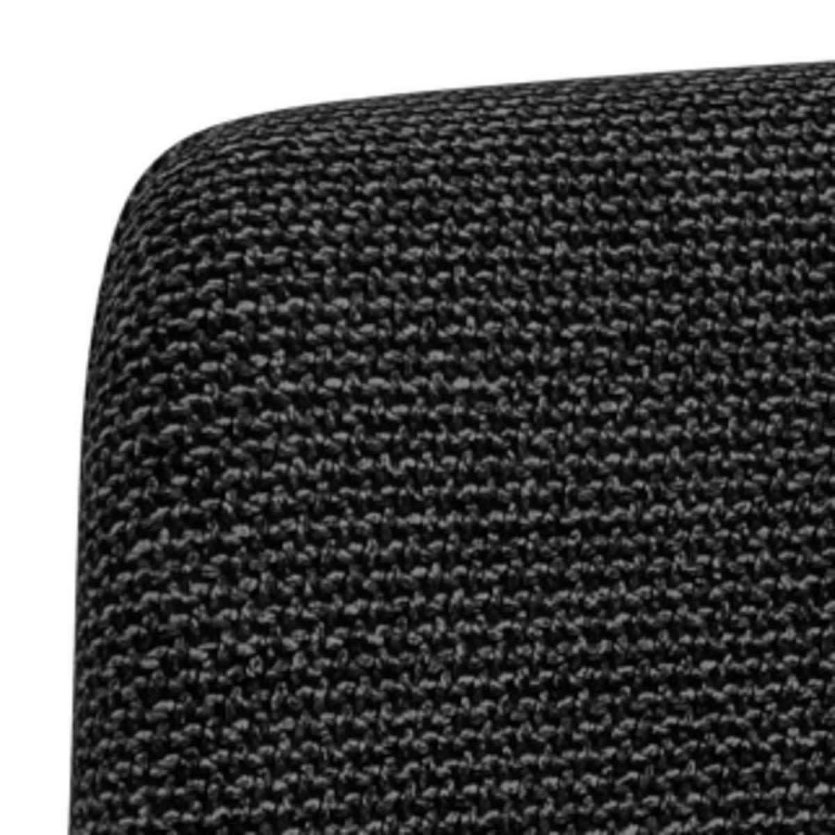BARHOCKER in Grau  - Schwarz/Grau, KONVENTIONELL, Textil/Metall (40/98/48cm) - MID.YOU