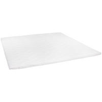TOPPER LATEX TOPPER 200/200 cm Höhe ca. 6 cm  - Weiss, Modern, Textil (200/200cm) - Livetastic