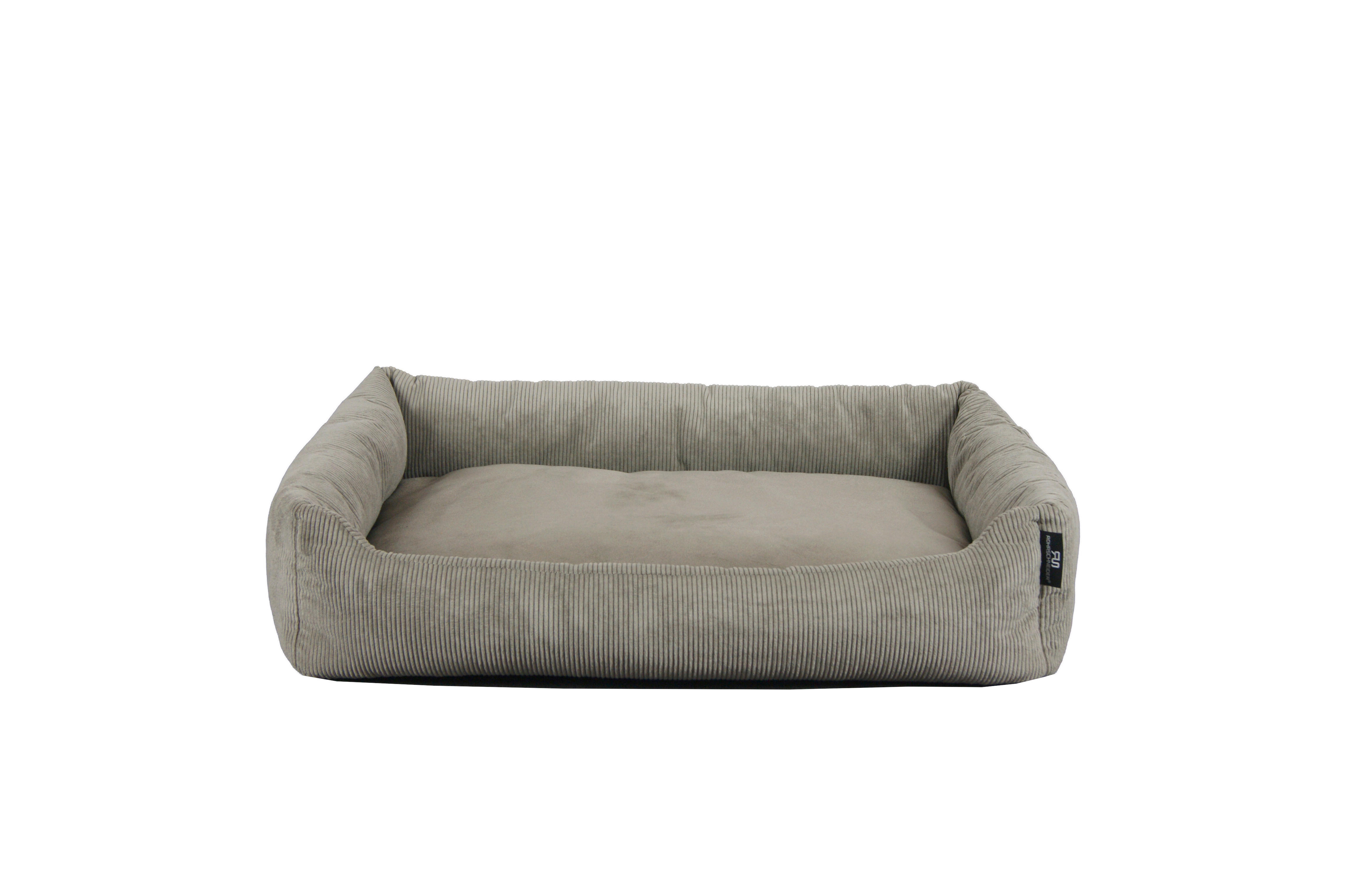 HUNDEBETT MILOW TAUPE - Taupe, KONVENTIONELL, Textil (70/49/15cm)