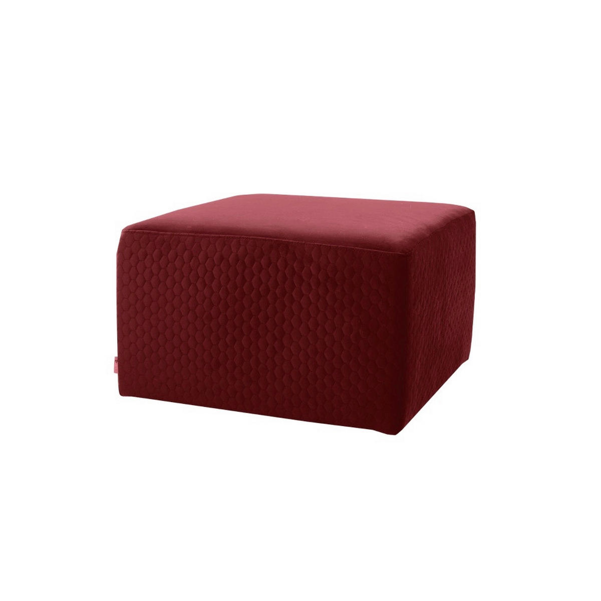 TABURE tekstil  bordo        - bordo/crna, Moderno, tekstil (50/50/38cm)