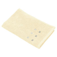 GÄSTETUCH 50/30 cm QUATTRO Gelb  - Gelb, Basics, Textil (50/30cm) - Esposa