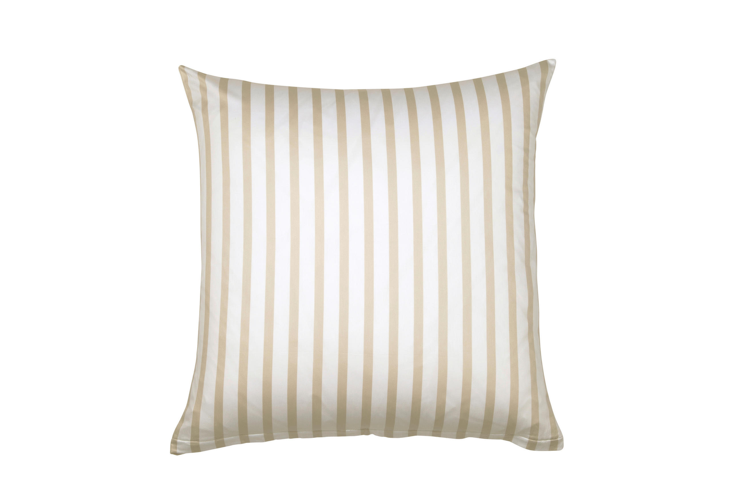 KISSENHÜLLE GENTANO 80/80 cm - Weiß/Naturfarben, Design, Textil (80/80cm) - Janine