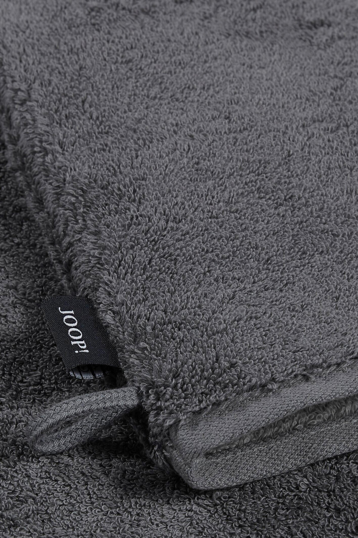 WASCHHANDSCHUHSET JOOP! CLASSIC Anthrazit 3-teilig  - Anthrazit, Basics, Textil (16/22cm) - Joop! Living