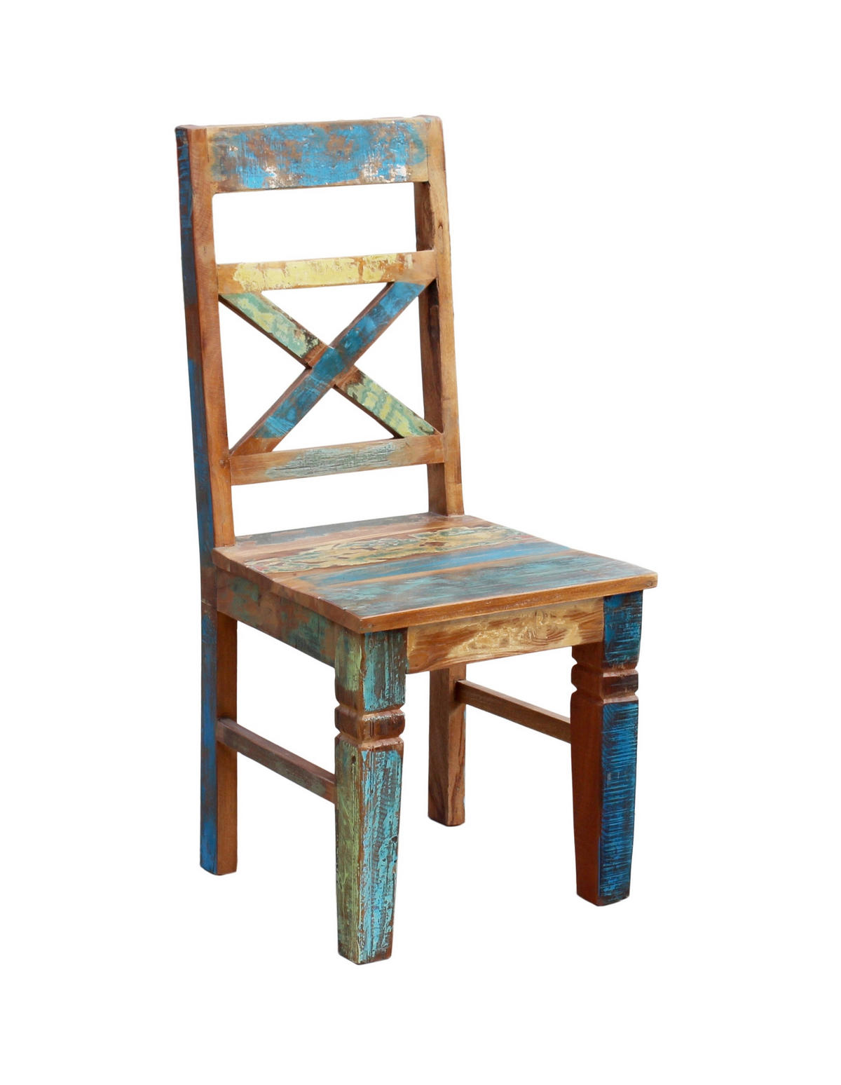 STUHL in Holz Multicolor  - Multicolor, MODERN, Holz (45/100/45cm) - MID.YOU