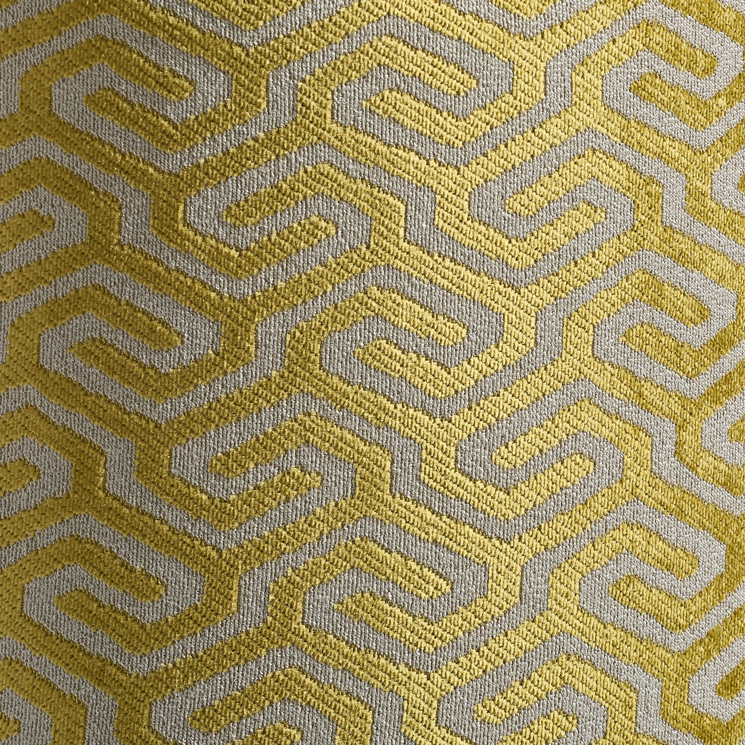 Thumbnail - Mid.you Hocker, Gelb, Textil, 40x42 cm, Wohnzimmer, Hocker, Sitzhocker