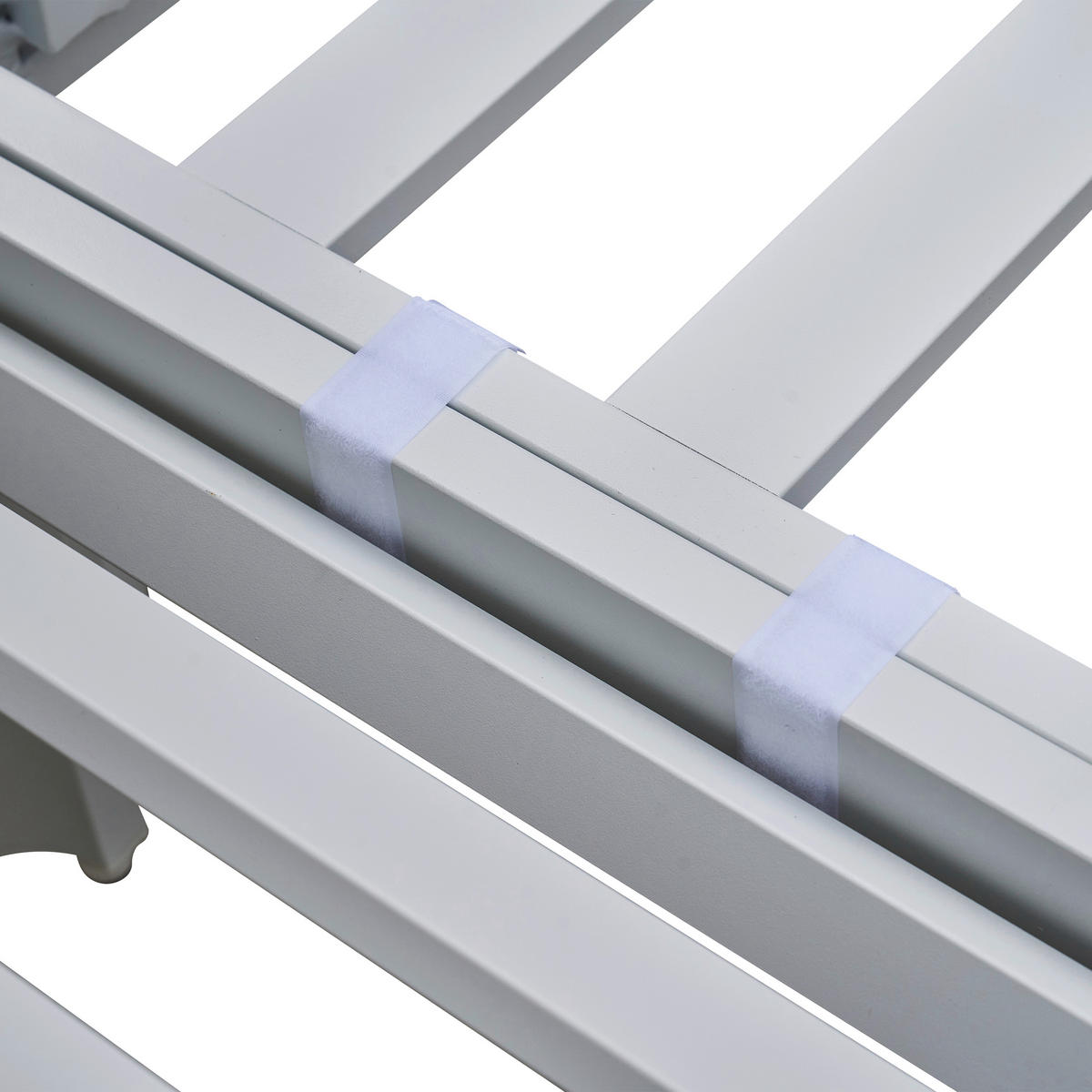 JEDÁLENSKÁ TERASOVÁ SÚPRAVA 3-dielne, kov - hnedá/biela, Basics, kov (226/157/65cm) - Ambia Garden