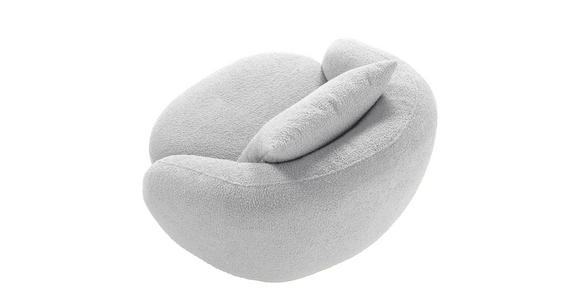 COCKTAILSESSEL - Hellgrau/Schwarz, LIFESTYLE, Textil/Metall (101/79/96cm) - Xora