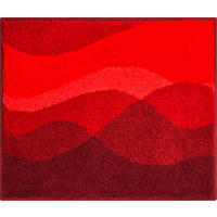 BIDET-VORLEGER Hills Rot 55/65 cm  - Rot, Basics, Kunststoff/Textil (55/65cm) - Grund