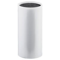 BLOK ZA NOŽEVE   - bela, Dizajnerski, plastika (11,5/22,5cm) - Justinus