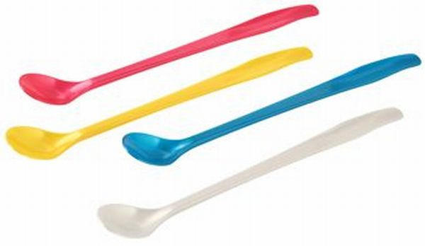 ŽLICA ZA LIMONADO             - modra/rumena, Konvencionalno, kovina (22cm) - Fackelmann