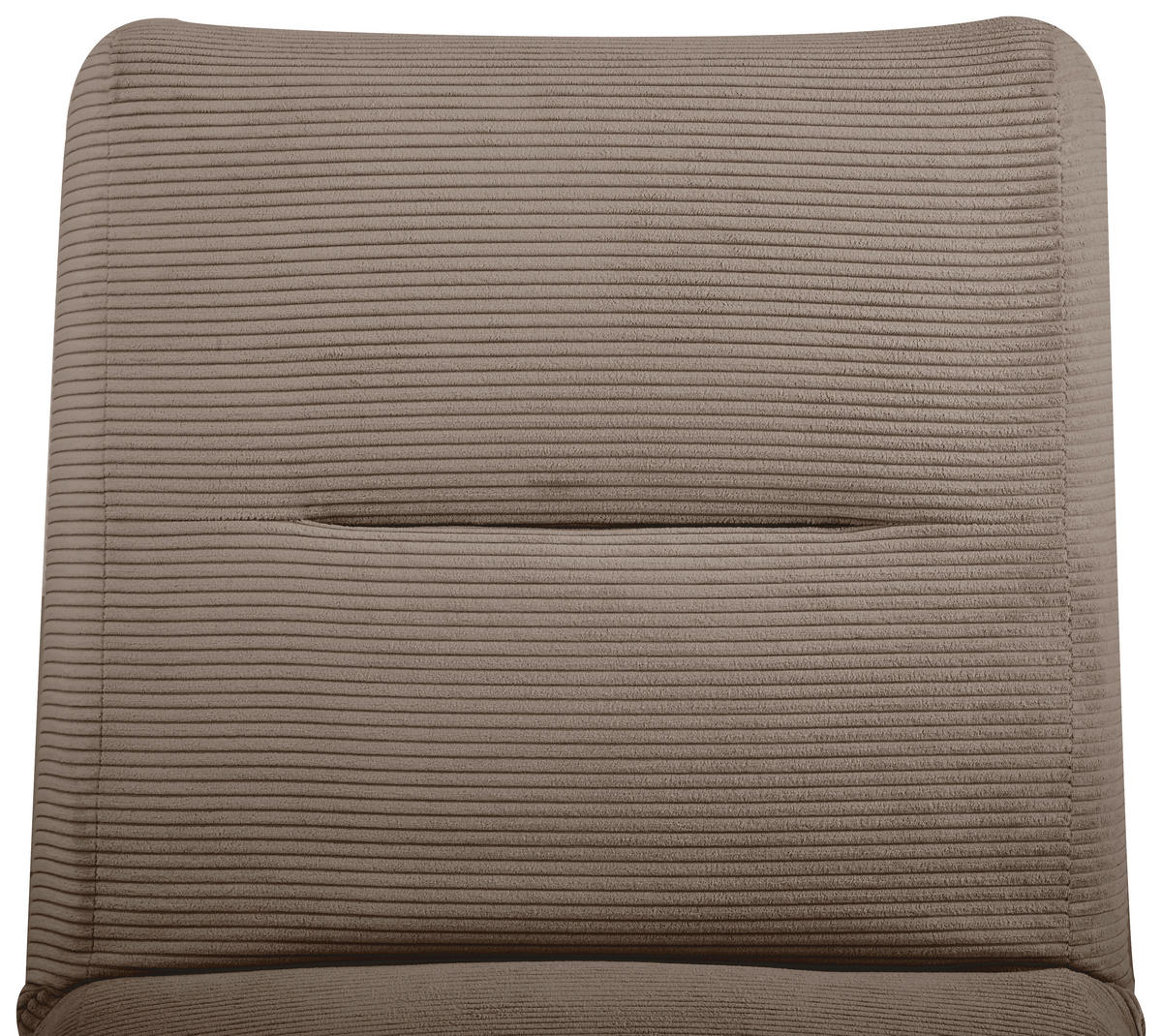 SCHLAFSESSEL in Cord Braun  - Braun, Design, Textil (81/88/160cm) - Livetastic