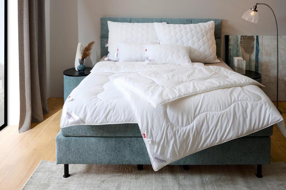 KOPFPOLSTER 70/90 cm   - Weiß, Basics, Textil (70/90cm) - Sleeptex