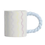 KAFFEEBECHER  400 ml   - Multicolor, Design, Keramik (9/10cm) - Novel