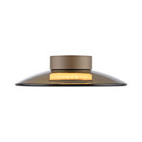 LED-DECKENLEUCHTE    32/32/9 cm  - Bronzefarben, Basics, Glas/Kunststoff (32/32/9cm) - Neuhaus PURE