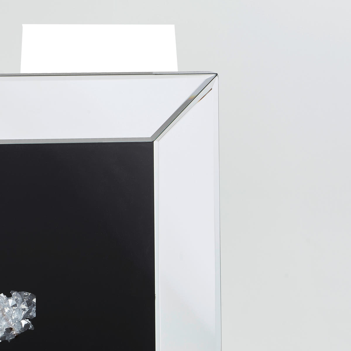 GLASBILD Weltkarte  - Silberfarben/Schwarz, LIFESTYLE, Glas/Holzwerkstoff (120/80/4,6cm) - Xora