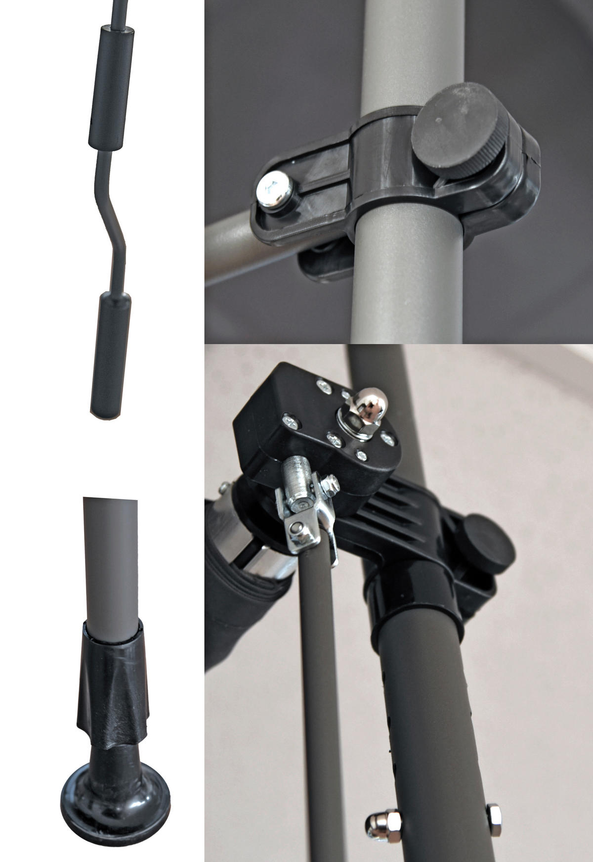 MARKISE - Dunkelblau, MODERN, Kunststoff/Metall (300/200-300/120cm)