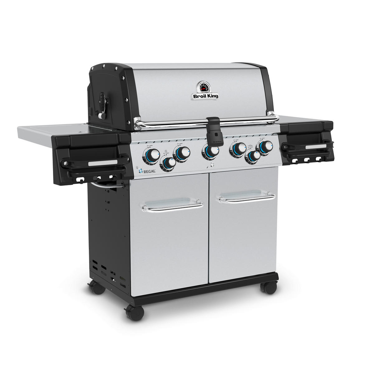 PLINSKI ŽAR  REGAL - barve nerjavečega jekla, Basics, kovina (159/125/63cm) - Broil King