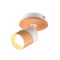STRAHLER - Weiss/Braun, Natur, Holz/Metall (11/13,5/15cm)