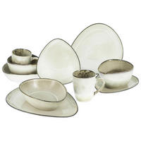 KOMPLETT SERVIS 10 delar  - sandfärgad, Trend, keramik (34/29,5/36cm) - Creatable