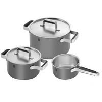 GRYT- OCH KASTRULLSET 5 delar  - ljusgrå, metall/keramik - Zwilling