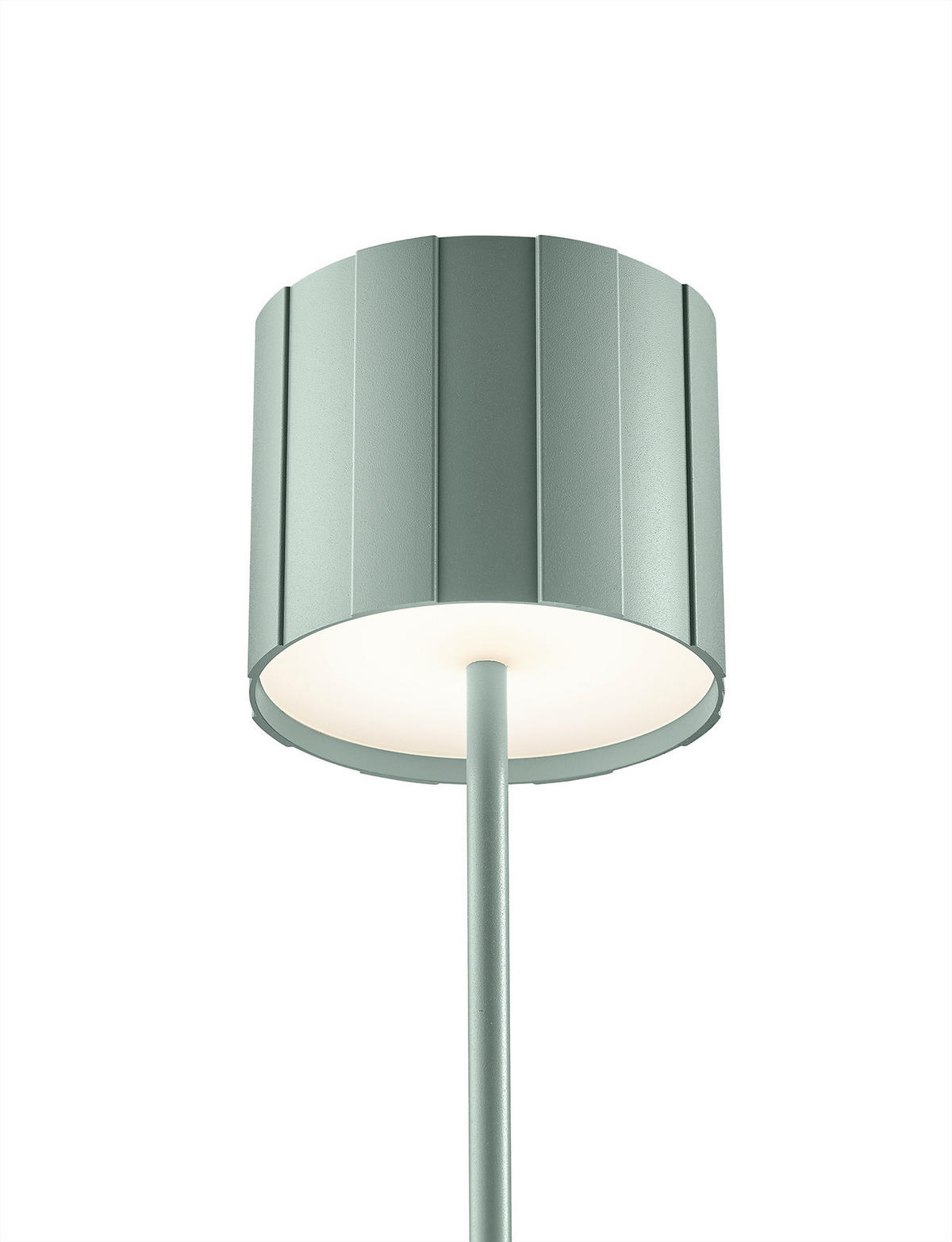 AKKU-TISCHLEUCHTE Marisa 11,5/39 cm   - Salbeigrün/Grün, MODERN, Metall (11,5/39cm) - Musterring