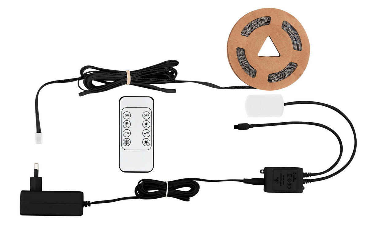 LED-TRAK  Pimp Your Panel Starterset /max 1300 lm (500 lm/m) lm/2700-6500 K// - bela, Basics, umetna masa (260cm)