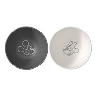 MÜSLISCHALENSET Manufacture Rock Mickey  - Multicolor, Basics, Keramik (14/14/7cm) - Villeroy & Boch