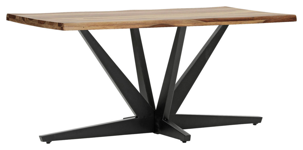 TISCHPLATTE Sheeshamfarben   - Sheeshamfarben, Design, Holz (180/90/5cm) - Landscape