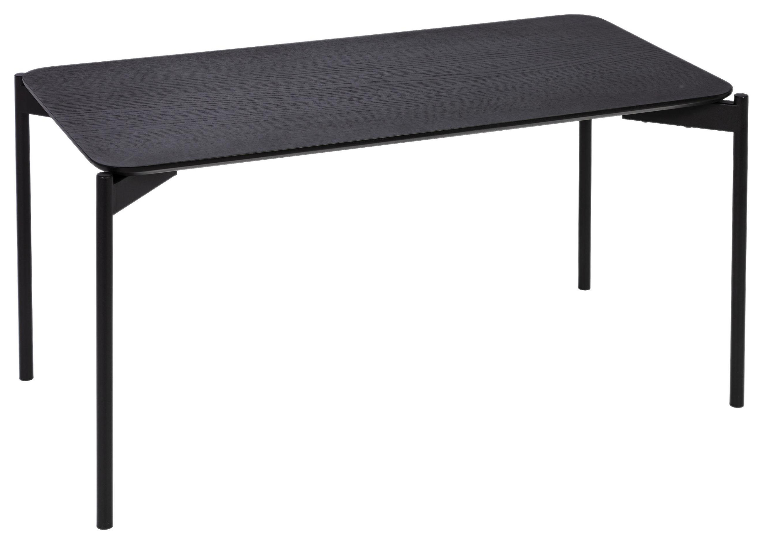 Couchtisch in Holz, Metall 90/45/45 cm