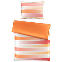 OBOJSTRANNÁ POSTEĽNÁ BIELIZEŇ, satén, terakotová, 140/200 cm - terakotová, Design, textil (140/200cm) - Novel