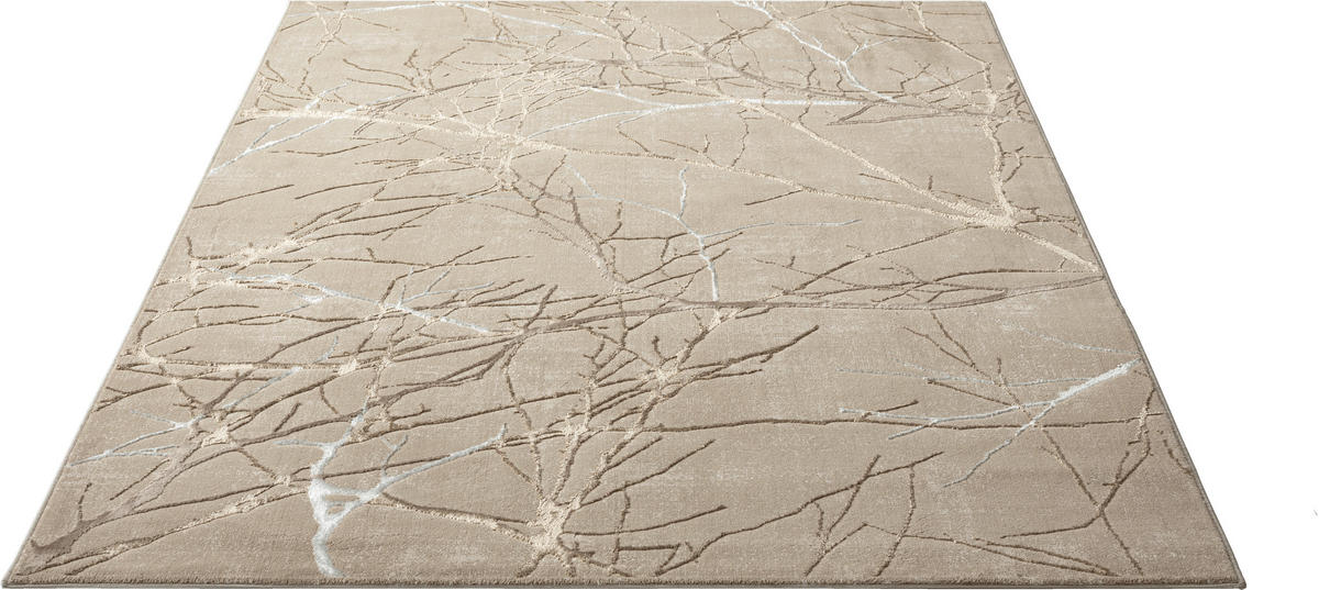 WEBTEPPICH Wohnzimmer 160/230 cm Creation Beige rechteckig  - Beige, Basics, Textil (160/230cm) - Novel