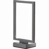 TISCHLEUCHTE Bard 17/11/30 cm  - Anthrazit, Basics, Kunststoff/Metall (17/11/30cm) - Fabas Luce