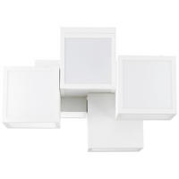 LED-DECKENLEUCHTE 45,5/32/38 cm   - Weiß, Trend, Kunststoff/Metall (45,5/32/38cm) - Brilliant