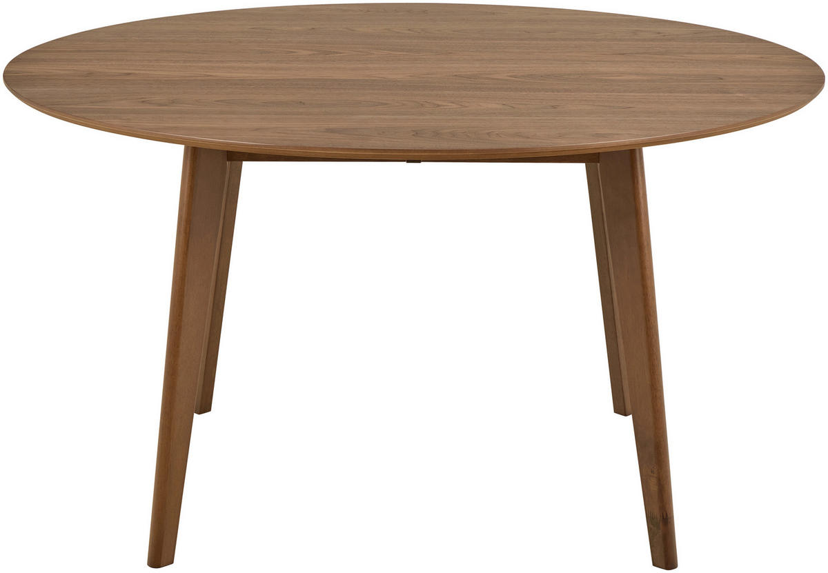 JÍDELNÍ STŮL, ořech, kaučukové dřevo, barvy vlašských ořechů, 140/76 cm - barvy vlašských ořechů, Konvenční, dřevo (140/76cm) - MID.YOU