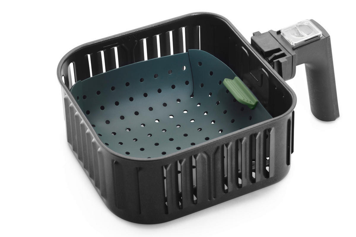 KOŠARA ZA CVRTJE - siva, Basics, umetna masa (22,5/2,5/22,5cm) - LEKUE