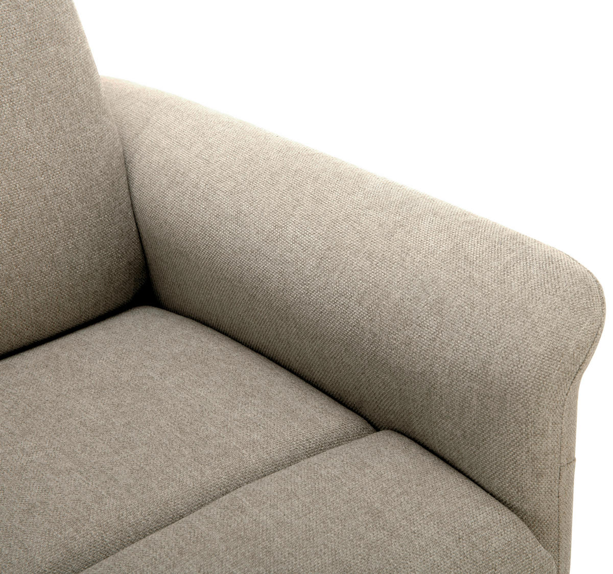 MASSAGESESSEL Mikrofaser Naturfarben    - Schwarz/Naturfarben, KONVENTIONELL, Kunststoff/Textil (72/102/86cm) - MID.YOU
