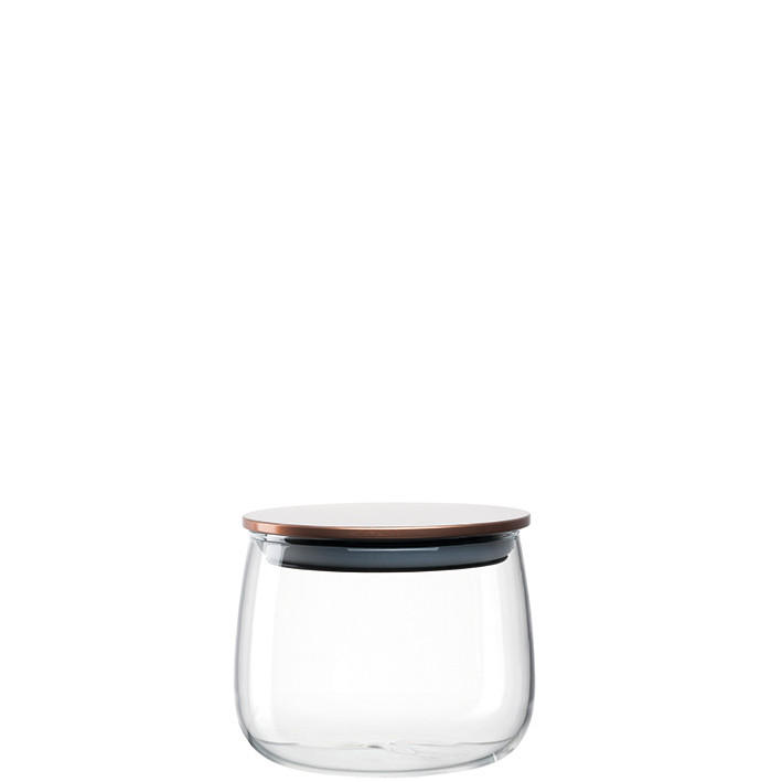 POSODA ZA SLADKOR  TE PER TE  9,7/8/9,7 cm           - prozorno, Basics, kovina/steklo (9,7/8/9,7cm) - Leonardo