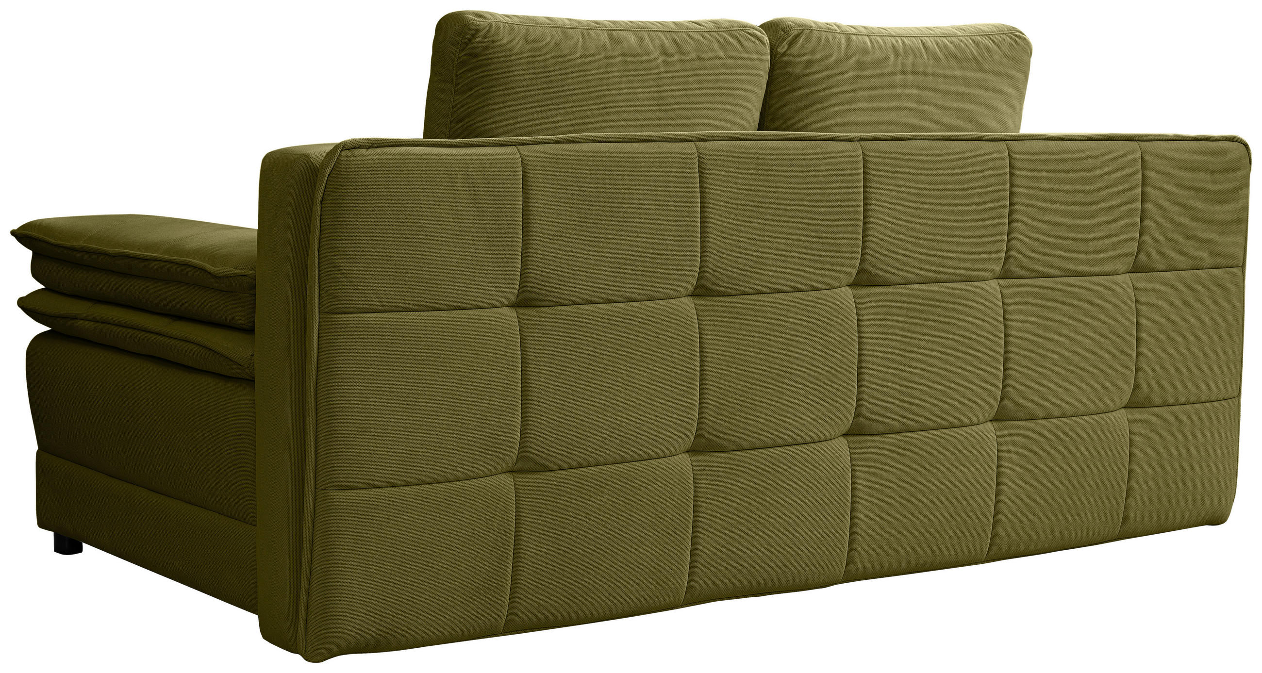 Thumbnail - Mid.you Schlafsofa, Olivgrün, Textil, 2-Sitzer, Füllung: Schaumstoff, 202x73-92x105 cm, Made in EU, Liegefunktion, Wohnz...