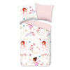 KINDERBETTWÄSCHE Good Morning Renforcé 135/200 cm  - Hellrosa/Multicolor, Design, Textil (135/200cm)
