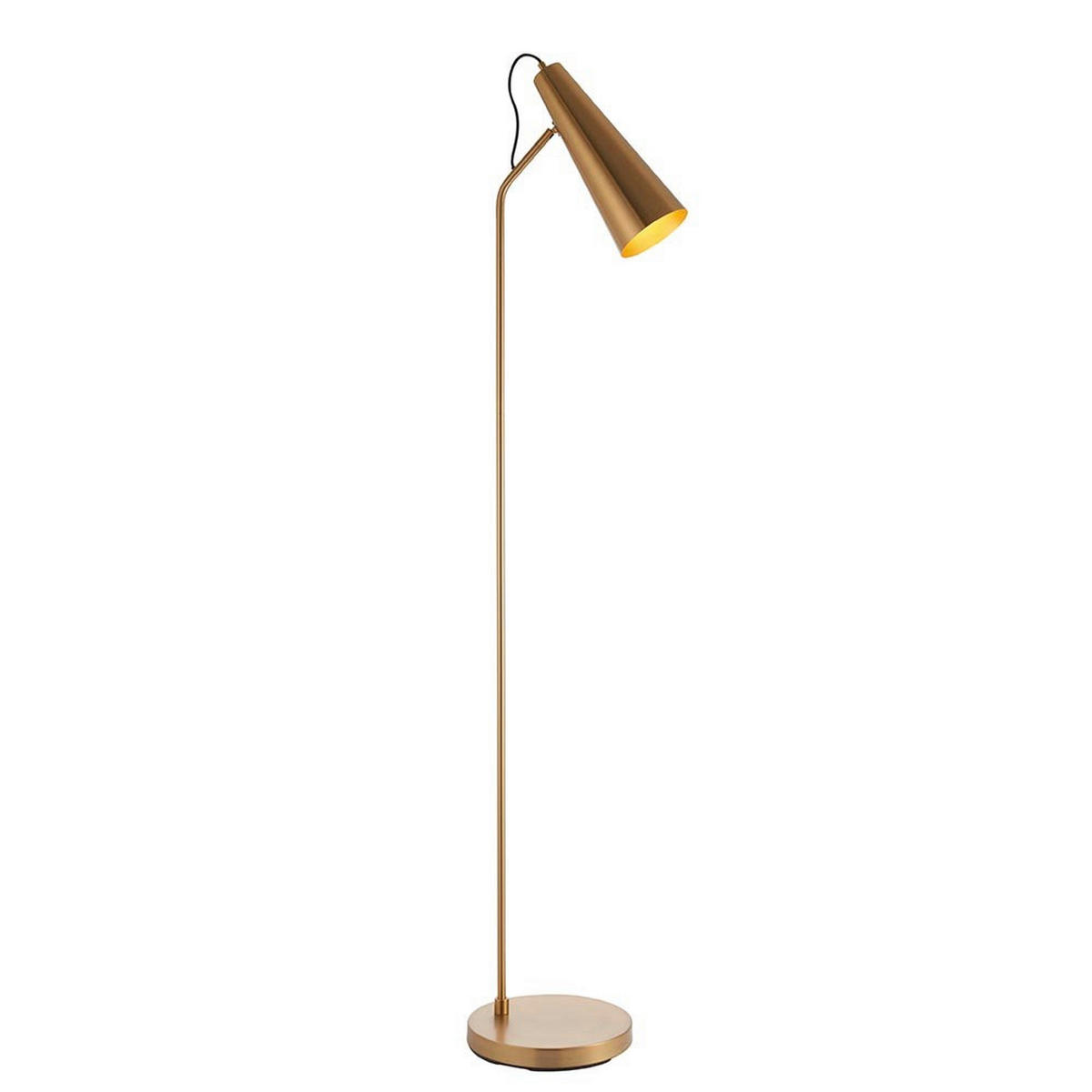 STEHLEUCHTE 28/25,5/163 cm    - Messingfarben, KONVENTIONELL, Metall (28/25,5/163cm) - ENDON