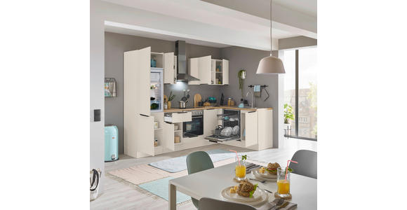 ECKKÜCHE 280/175 cm  in Kaschmir  - Kaschmir/Schwarz, Basics, Holzwerkstoff/Metall (280/175cm) - Xora